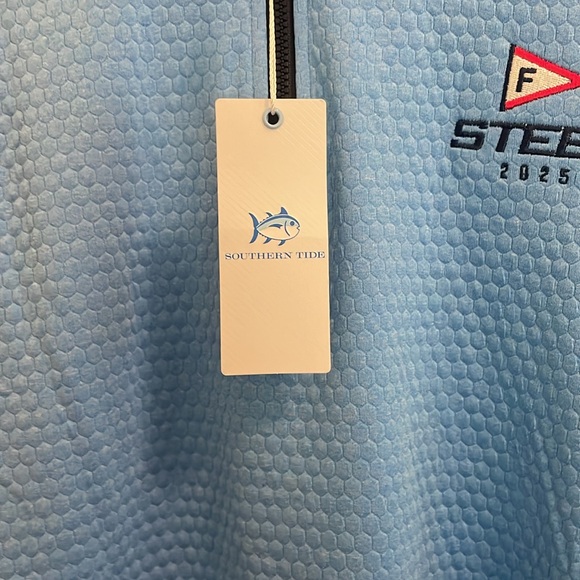New Southern Tide Florida Yacht Club Men’s Quarter-Zip Pullover Large - Picture 5 of 15